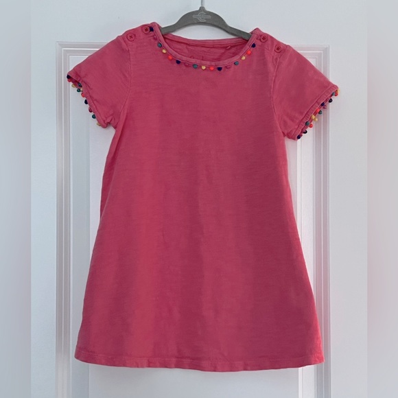 Mini Boden Other - Mini Boden Charlie Pom Pom Dress
